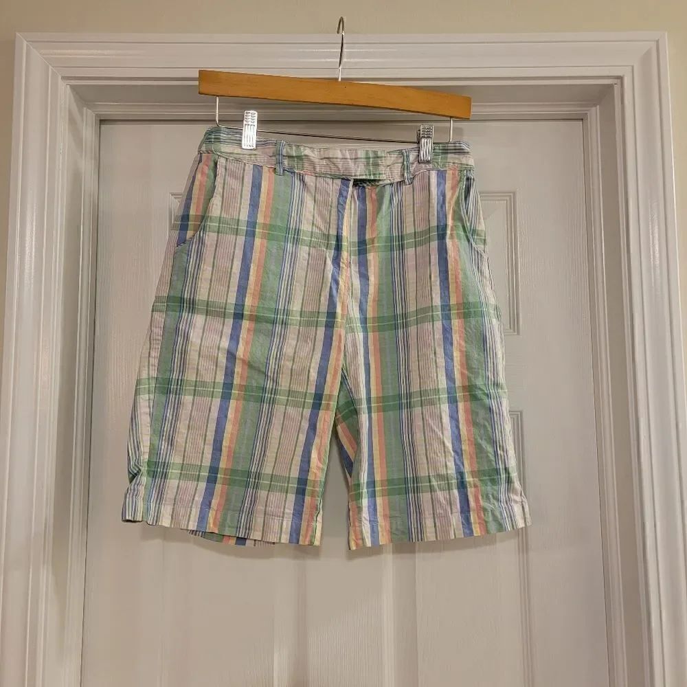 Lady Hagan Plaid Golf Shorts size 4